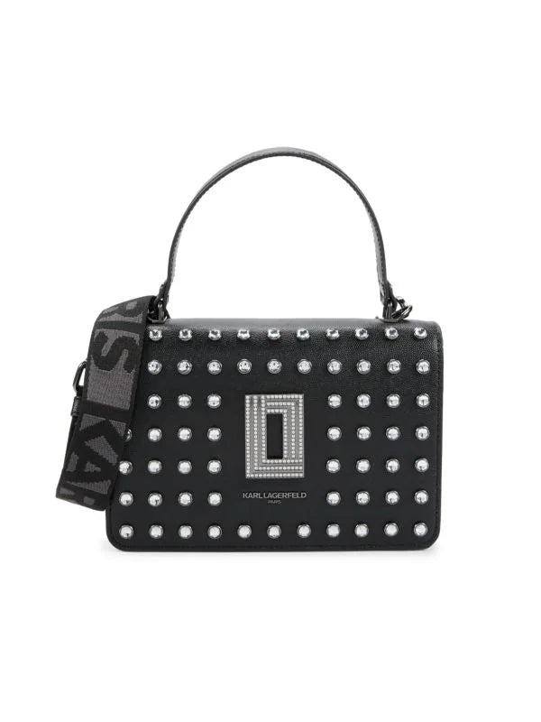 Karl Lagerfeld Simone
Crystals Leather
Crossbody Bag